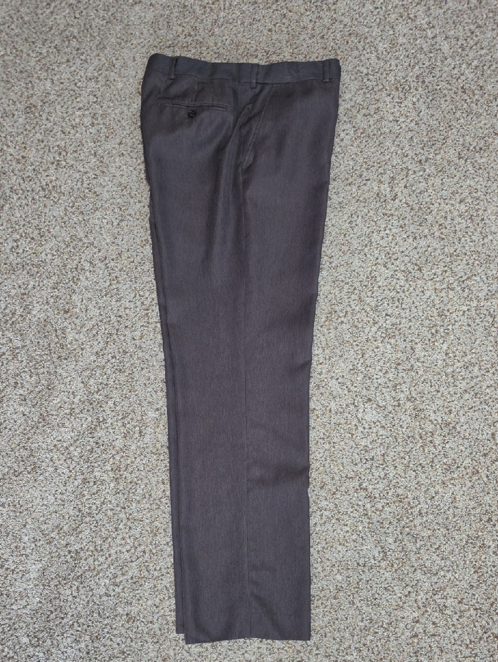 Stafford Men's Dress Pants in Charcoal Gray